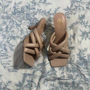 ASH Mina Crisscross Leather Sandals size EU 36 size 5.5